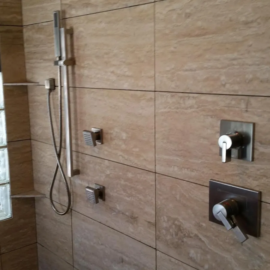 Shower fixture installation for Water Heater Replacement in Dumfries